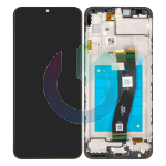 SM-A025 - A02S NERO LCD DISPLAY SAMSUNG SERVICE PACK ORIGINALE EU VERSION CON FRAME 