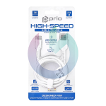 CAVO PRIO HIGH-SPEED TYPE-C TO USB-A 3A 2MT BIANCO