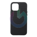 CUSTODIA COVER TPU PRIO PER IPHONE 12 PRO MAX NERO