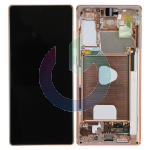 SM-N980 - N981 NOTE 20 4G - NOTE 20 5G BRONZE LCD DISPLAY CON FRAME SAMSUNG SERVICE PACK ORIGINALE