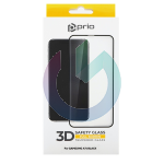 VETRO TEMPERATO PRIO 3D FULL SCREEN PER SAMSUNG A71 SM-A715 BORDO NERO BLACK