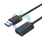 PROLUNGA CAVO UNITEK Y-C457GBK USB 1M USB 3.2 GEN.1 (3.1 GEN1) USB A NERO