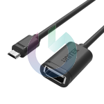 CAVO UNITEK Y-C435GBK USB 0,2M USB 2.0 USB A MICRO-USB A NERO