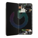 SM-A307 - A30S NERO LCD DISPLAY SAMSUNG SERVICE PACK ORIGINALE CON FRAME 