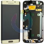 SM-G925 - S6 EDGE GOLD LCD DISPLAY CON FRAME SAMSUNG SERVICE PACK ORIGINALE