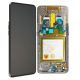 DISPLAY LCD + TOUCH ORIGINALE SAMSUNG SERVICE NERO/BLACK SM-A805 / A80 + FRAME