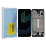 SM-A528 - A52S 5G VERDE LCD DISPLAY SAMSUNG SERVICE PACK ORIGINALE CON FRAME 
