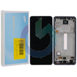 SM-A525 - A52 4G - SM-A526 - A52 5G VIOLA LCD DISPLAY SAMSUNG SERVICE PACK ORIGINALE CON FRAME 