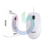 MOUSE LOGITECH B100 BIANCO USB