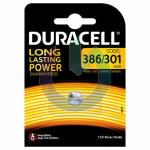 DURACELL BATTERIA 386 BOTTONE BLISTER DA 1 386/301