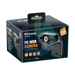 XTREME WEBCAM C/MICROFONO A PINZA 1080P 1920X1080 FUL HD