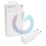 CARICABATTERIA XIAOMI ORIGINALE USB-C 65W FAST CHARGER BIANCO BLISTER BHR499GL