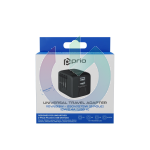 CARICATORE ALIMENTATORE PRIO FAST CHARGE DA VIAGGIO 12W 2.4A USB-A NERO BLISTER EOL