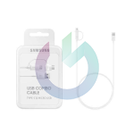 CAVO SAMSUNG USB MICRO CON ADATTATORE TYPE C DATA CABLE 1.5M BIANCO EP-DG930DWEGWW