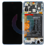 LCD DISPLAY HUAWEI SERVICE PACK P30 LITE NORMAL EDITION BLU CON FRAME E BATTERIA 02352RQA