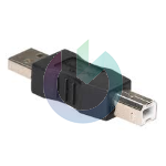 ADATTATORE AKYGA INTERFACCIA ADATTATORE USB-A TO USB-B NERO 
