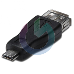 ADATTATORE AKYGACAVO CAMBIO GENERE USB / USB TIPO MICRO-B NERO