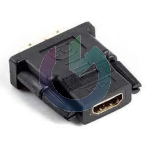 ADATTATORE VIDEO LAMBERG HDMI-D 18 +A SINGLE LINK NERO 