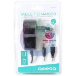 CARICATORE OMEGA ALIMENTATORE TABLET 5-15V MICRO E 2.5*0.7