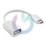 CAVO OTG SU MICRO USB 2.0 BIANCO