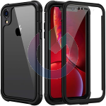 CUSTODIA TPU COVER MAGNETO 360 PER IPHONE X - XS NERO 