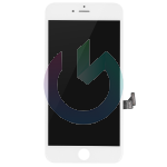 IPHONE 8 PLUS + - HIGHEND - DISPLAY LCD APPLE COMPATIBILE BIANCO WHITE CON ALLOGGIAMENTI