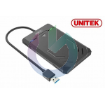 UNITEK CASE ESTERNO HARD DISK HDD BOX USB 3.1 HDD 2,5/3,5 SATA