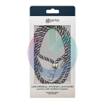 LACCIO - CORDINO PRIO PER CELLULARE 0,7M BLU NAVY / ROSSO / BIANCO EOL