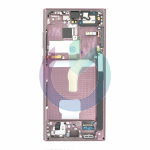 SM-S908 - S22 ULTRA 5G BURGUNDY LCD DISPLAY SAMSUNG SERVICE PACK ORIGINALE