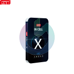 IPHONE X - A-SI ZY - INCELL DISPLAY LCD APPLE COMPATIBILE NERO BLACK CON ALLOGGIAMENTI