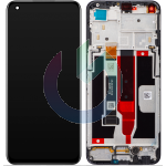 REALME 8 5G LCD DISPLAY SERVICE BLACK CON FRAME NERO 4906662