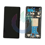 EDGE 40 PRO LCD DISPLAY MOTOROLA CON FRAME INTERSTELLAR BLACK 5D68C22010 5D68C21986 SERVICE