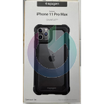 CUSTODIA COVER TPU SPIGEN GAUNTLET PER IPHONE 11 PRO MAX NERO