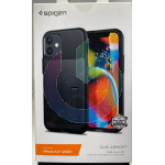 CUSTODIA COVER TPU SPIGEN SLIM ARMOR PER IPHONE 12 MINI NERO