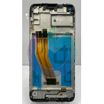 SM-M115 - M11 NERO LCD DISPLAY SAMSUNG PARI ORIGINALE SERVICE CON FRAME 