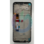 LCD DISPLAY XIAOMI PARI ORIGINALE REDMI NOTE 9T - NOTE 9 5G 2021 CON FRAME NERO 