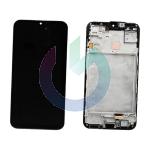 SM-A155 SM-A156 A15 4G - A15 5G NERO LCD DISPLAY SAMSUNG SERVICE PACK ORIGINALE CON FRAME 