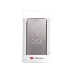 CUSTODIA COVER A LIBRO FORCELL KABURA LUNA BOOK PER IPHONE XR SILVER