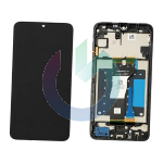 SM-A057 - A05S 2023 NERO LCD DISPLAY SAMSUNG SERVICE PACK ORIGINALE CON FRAME