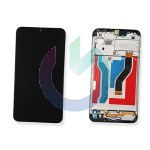 SM-A107 - A10S 2019 NERO LCD DISPLAY SAMSUNG SERVICE PACK ORIGINALE CON FRAME