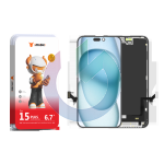 IPHONE 15 PLUS IMISU FHD DISPLAY LCD INCELL CON METAL PLATE 