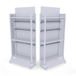 MATERIALE PUBBLICITARIO XO STAND CON GANCI 1,76*80