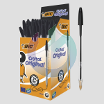 BIC PENNE BIC CRISTAL NERA - 50 PCS