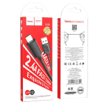 CAVO HOCO X88 USB TO LIGHTNING NERO 1MT 