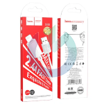 CAVO HOCO X88 USB A TO LIGHTNING BIANCO 1MT 