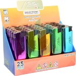 MATTEO ACCENDINO METAL CASE SOLID GRADIENT *25