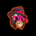 NEON LED GANGSTA MONKEY MULTICOLORE FOREVER LIGHT