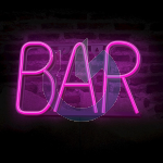 NEON LED BAR PINK FOREVER LIGHT