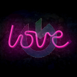 NEON LED LOVE PINK FOREVER LIGHT