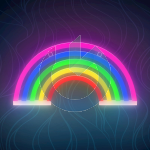 NEON LED RAINBOW 5 COLORI FOREVER LIGHT
